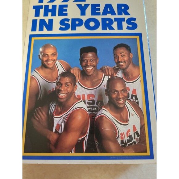 Sports Illustrated VHS 1992 The Year In Sports Video Tape NBA Olympic Dream Team - Picture 5 of 7
